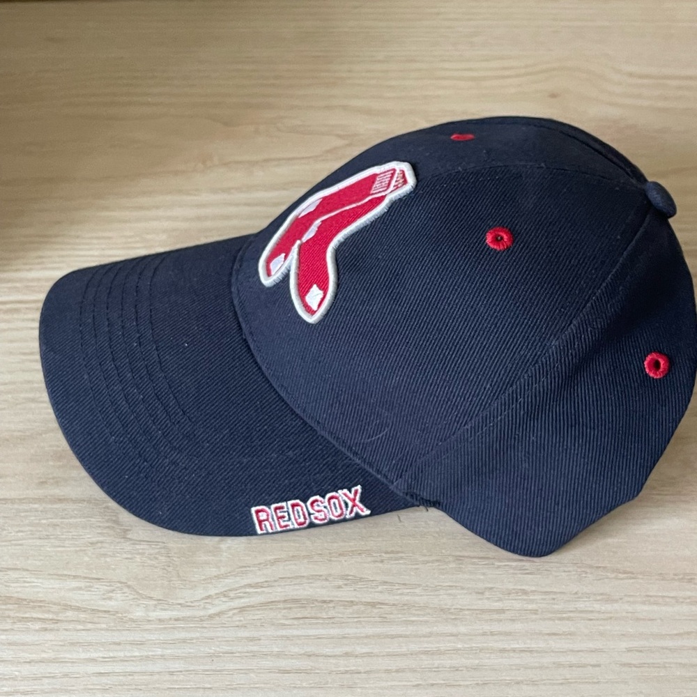 Red Sox Fan Favorite Navy Blue Baseball Cap Adjustable